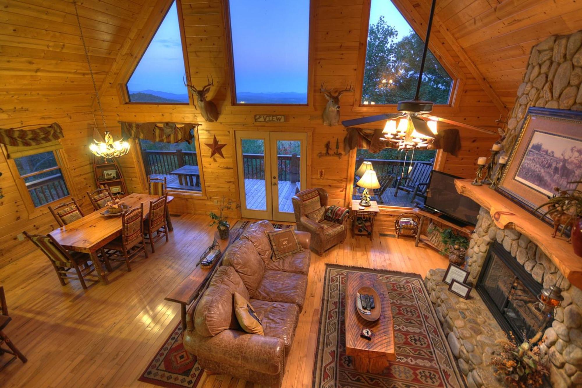 The View Sweeping Mountain Views Gas Fireplace Game Room Hot Tub Blue Ridge Ngoại thất bức ảnh