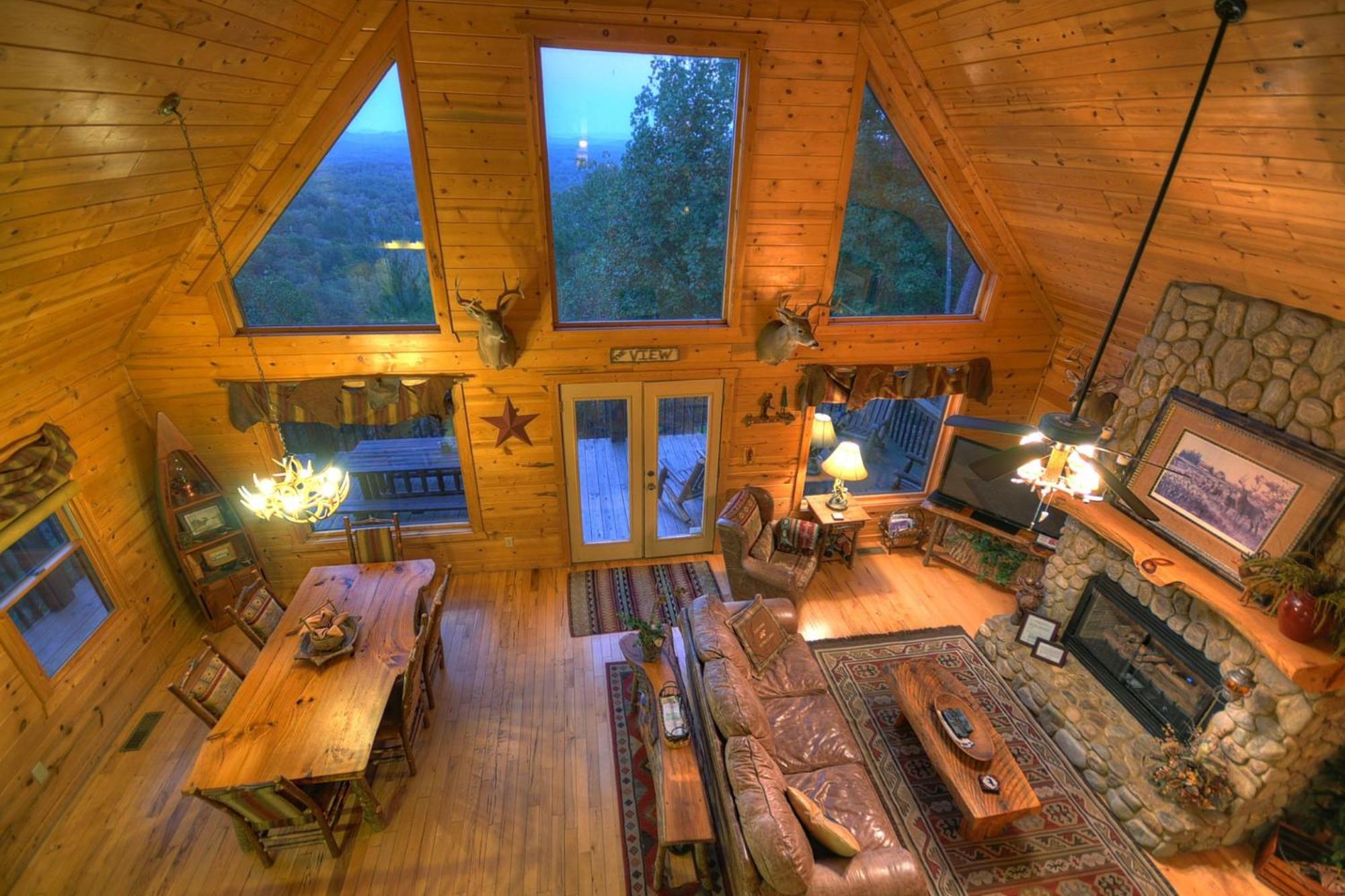 The View Sweeping Mountain Views Gas Fireplace Game Room Hot Tub Blue Ridge Ngoại thất bức ảnh