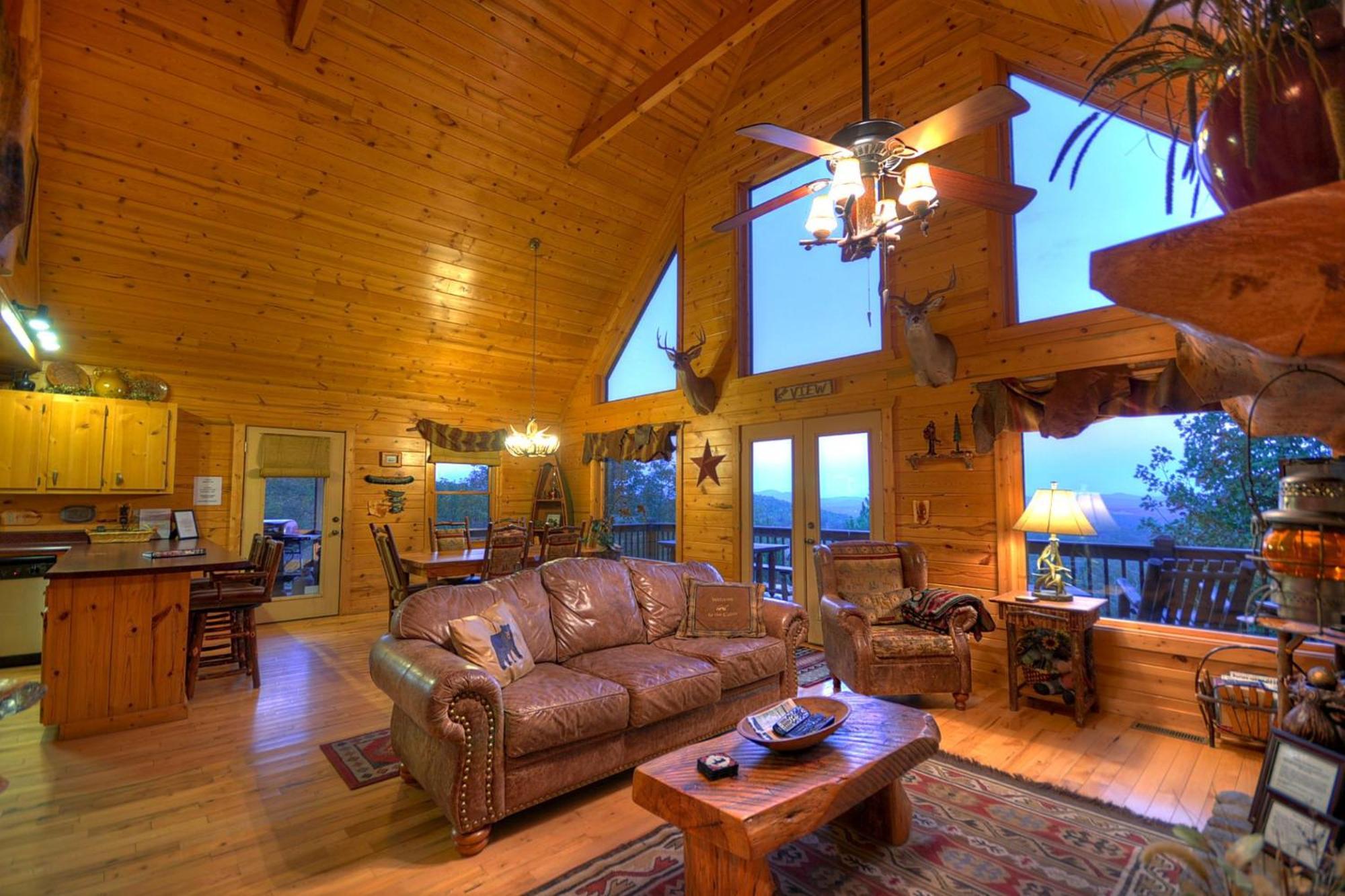 The View Sweeping Mountain Views Gas Fireplace Game Room Hot Tub Blue Ridge Ngoại thất bức ảnh